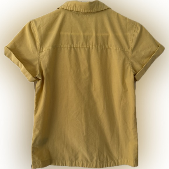 The North Face women’s girl’s short sleeve button down camp shirt hiking REI ⛺️ - Picture 2 of 12